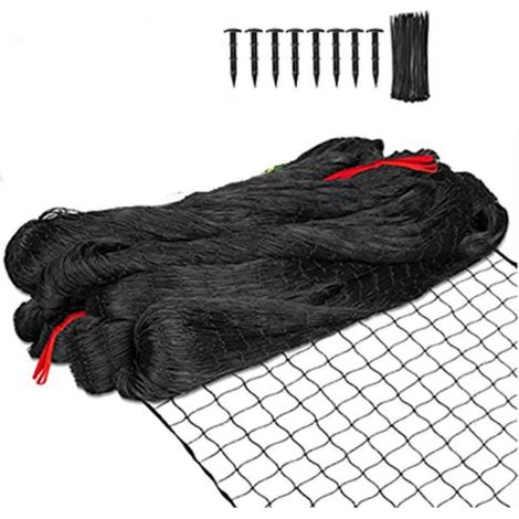 Filet de protection pour arbres fruitiers de jardin, filet de jardin imperméable et découpable, adapté aux fermes, jardins et vergers. (1/4)