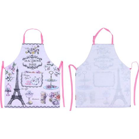 Tablier de travail polyvalent sans manches réglable en polyester pour jardinage entretien maison barbecue restaurant - 68x49x27 cm / 26.8x19.3x10.6 in - couleur comme sur la photo - 1 pièce - modèle 1 (1/5)