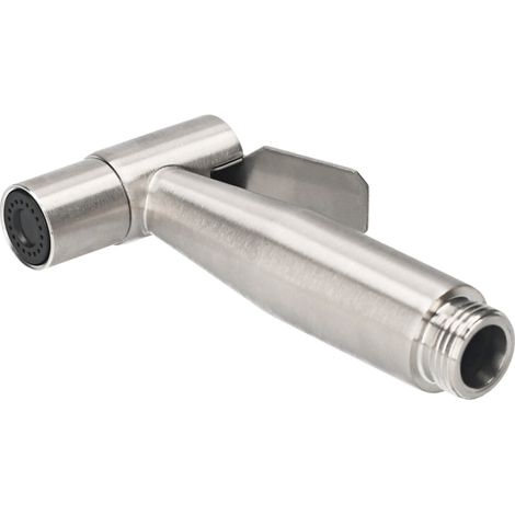 Tragbarer Bidet-Duschkopf für Toiletten, Edelstahl, einstellbarer Wasserdruck, für Stoffwindeln, Intimhygiene, Haustierdusche – reduziert den Toilettenpapierverbrauch (1/5)