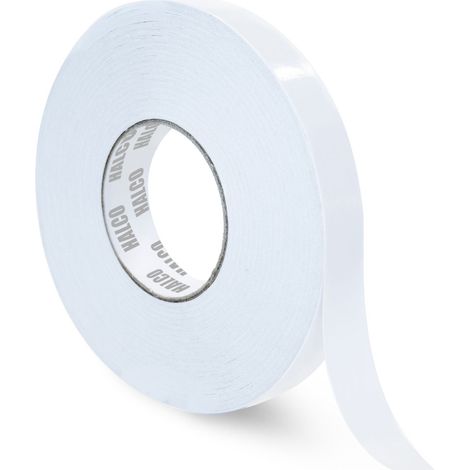 Ruban papier double face Blanc RS PRO F20, 50mm x 50m x 0.1mm ( Prix pour 1 )