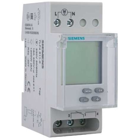 Reloj digital semanal Siemens 56 programas LCD