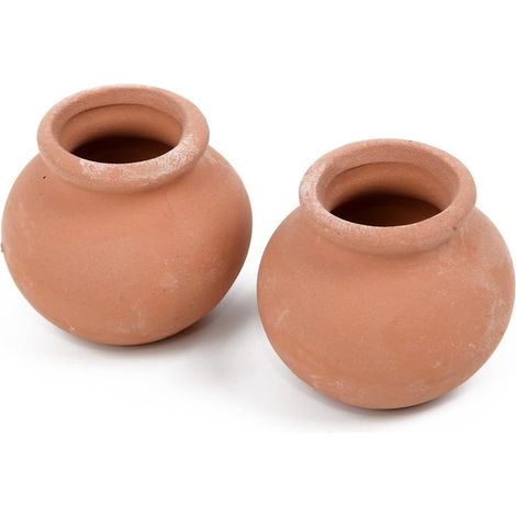 Pots en argile céramique pour petites plantes, terre cuite décorations de mariage (1/5)