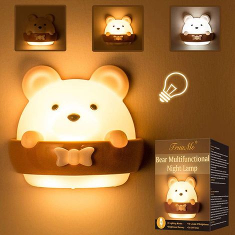 Bébé Veilleuse, Lampe Veilleuse Chambre, Veilleuse Portable Enfant, Lampe de Nuit de Chargement USB Portable Lumière Jaune Pour Lire, Dormir et se Détendre, Veilleuse Pour Bébé Pour Chambre