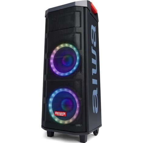 Aiwa KBTUS-608 Altavoz portátil bluetooth con karaoke 600w + 2 micrófonos (1/5)