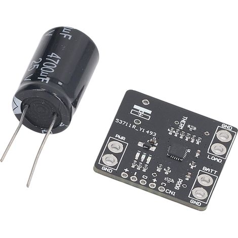 Module de gestion de charge pour batterie lithium MCP73871 avec partage de charge intégré (4,2 V, 1 A). (1/5)