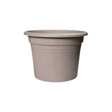 VASO MEDITERRAN CILINDRO 40CM WARM TAUPE