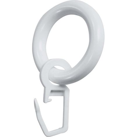 Lot de 10 Anneaux "Bistrot" 15cm Blanc (1/2)