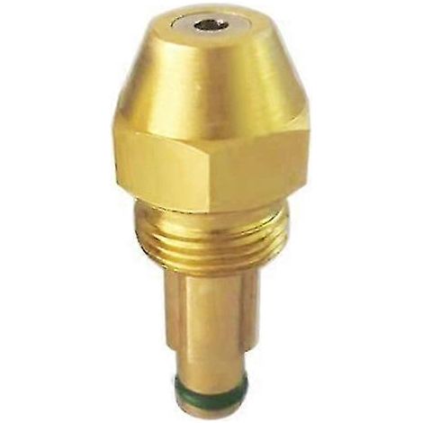 Buse de brûleur à huile usée, buse de brumisation d'huile, buse d'atomisation d'air, siphon à jet de brûleur à huile, cône complet, huile non