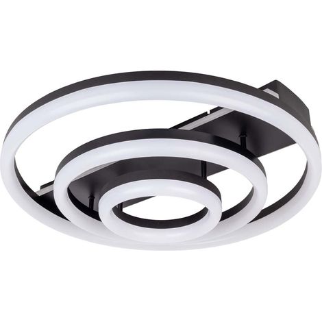Deckenlampe Deckenleuchte LED CCT dimmbar Fernbedienung Wohnzimmerlampe D 60 cm