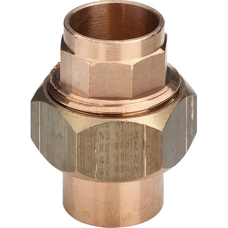 Viega Raccordo a vite, d 18mm bronzo rosso Modello 94330, 122249