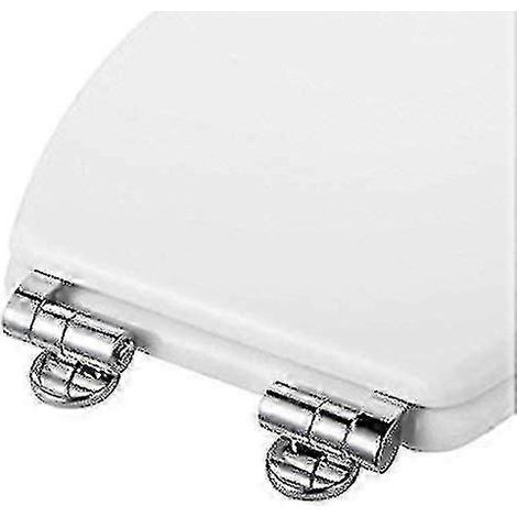 Charnière de remplacement standard pour abattant de toilettes, compatible avec les salles de bains européennes, 2 clips Dragon (1/4)