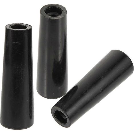 Poignée de robinet antidérapante pour tireuses à bière et tireuses à bière, design rond et élégant, 6,50 x 2,00 x 2,00 cm, lot de 3-AquaForge (1/5)