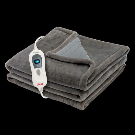 Ufesa Softy Fleece Heizdecke grau 150x100 cm