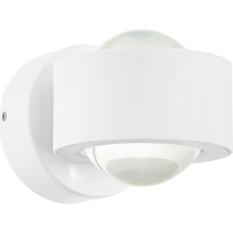 LED applique 2 flammes, spot mural intérieur en aluminium (1/5)