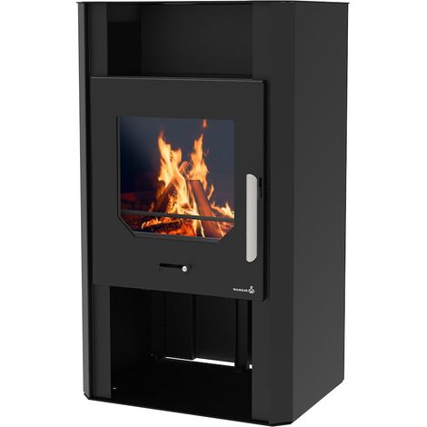 Kaminofen Typ10810-Cube schwarz 6 kW