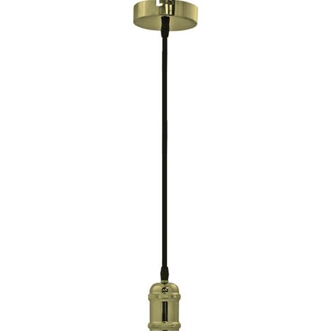 Suspension Douille Cuir E27 (1/5)