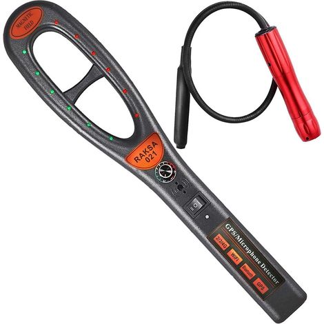 021 Scanner di sicurezza portatile, rilevatore di segnali GPS per il rilevamento di segnali HF e rilevatori magnetici
