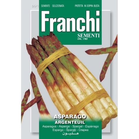 SEMI ASPARAGO ARGENTEUIL DOPPIA BUSTA FRANCHI