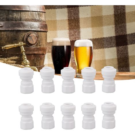 Raccord rapide en plastique pour tuyau à 3 points, pour la fabrication de bière artisanale (1/5)