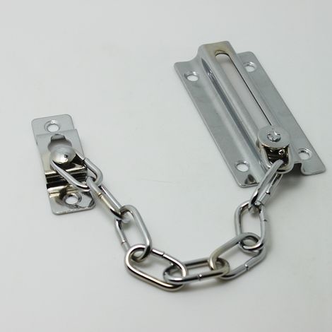 Türgitter aus massivem Edelstahl mit 9-gliedriger Kette, silber, 1-AquaForge (1/4)