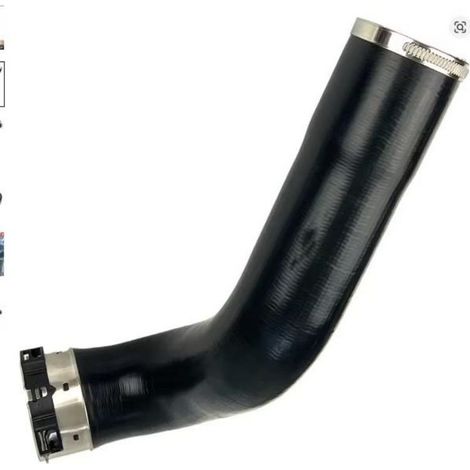 Turboladerschläuche 144603389R und 144603730R für Renault Master III 2.3, Turbolader-Ansaug- oder Abgasschläuche, aus Gummi. (1/3)
