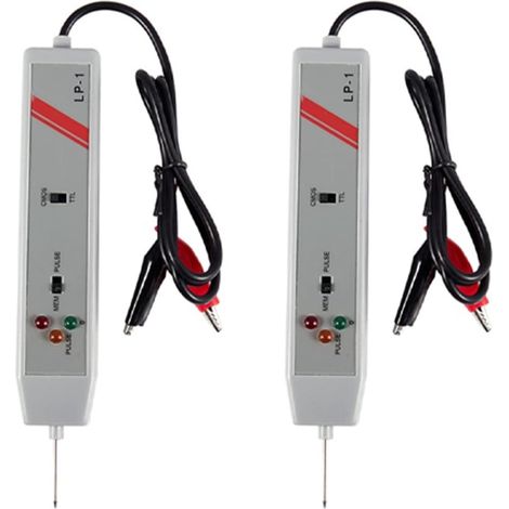 2X Sonde Logique Réponse en Fréquence Haute DTL TTL CMOS Testeur Logique de Mémoire D'Impulsions LP-1 (1/5)