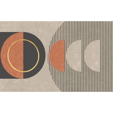 Papier peint panoramique - Géométrique - 325 cm x 203 cm (1/2)