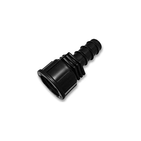 Hahnanschluss 1/2" Innengewinde Stopfen für 16 mm Schlauch (1/3)