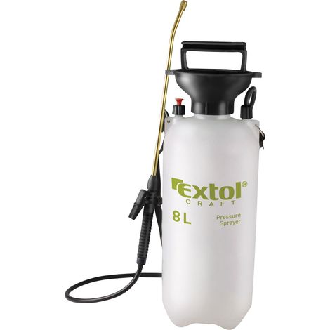 Pulverizador de jardín a presión EXTOL CRAFT, 8 l, LATÓN