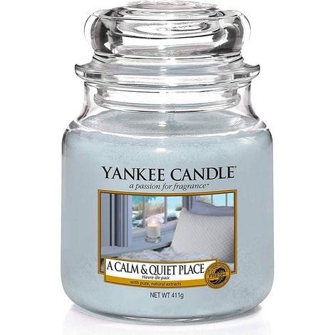 Yankee Candle Candela profumata Candela giara grande Un posto calmo e tranquillo Candele a lunga combustione: fino a 75 ore Candele Profumate - il regalo perfetto per le donne (1/5)