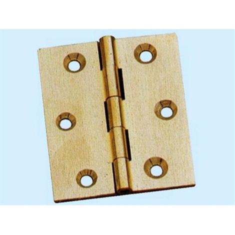 Cerniera fresata piana - mm. 50x40 Conf. 24 Pz