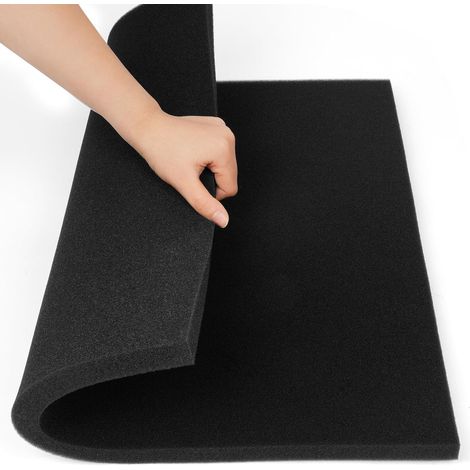 1 Mousse Filtrante 50 PPI 47x47x2 Cm Découpable Pour Aquarium Et Bassin De Koi