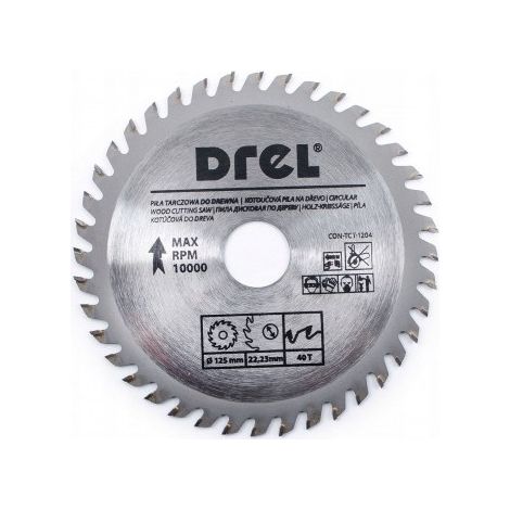 Lame de scie circulaire Condor con-tct-1204 125 mm 40 dents (1/2)
