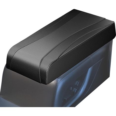 Housse d'accoudoir de voiture, coussin épais pour console centrale – Coussin antidérapant pour accoudoir Pour intérieur de voiture, camion, SUV, voyage, conduite quotidienne (1/5)