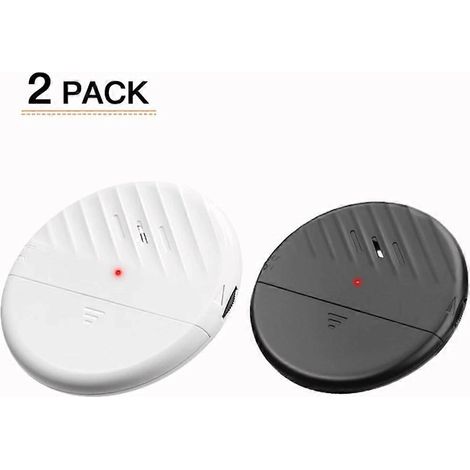 Alarma de vibración de 125 dB, detector de rotura de cristales por vibración, alarma de vibración para puertas y ventanas para advertir a los ladrones, seguridad antirrobo. (1/5)