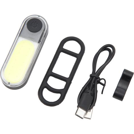 Wasserdichte, ansteckbare Laufleuchte, USB-wiederaufladbare Sicherheitsleuchte, 5-stufiges COB-Warnlicht für Camping und Wandern (1/5)