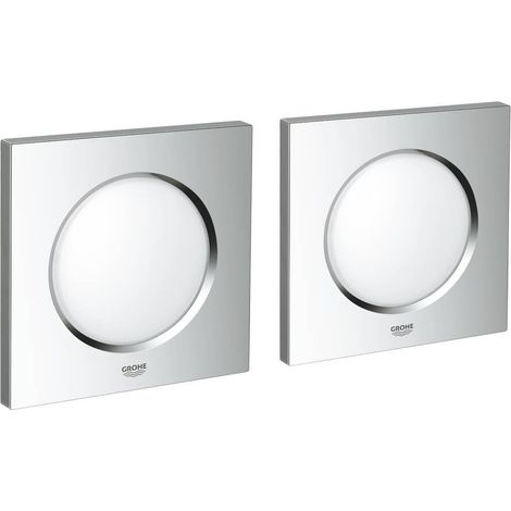 Module lumineux Rainshower F-Series 36359 127 x 127 mm par module chromé (1/3)
