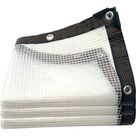 Bâche imperméable et résistante à la pluie, toile d'ombrage pour serre extérieure, épaisse, résistante au soleil et à la pluie, 2mx3m. (1/5)