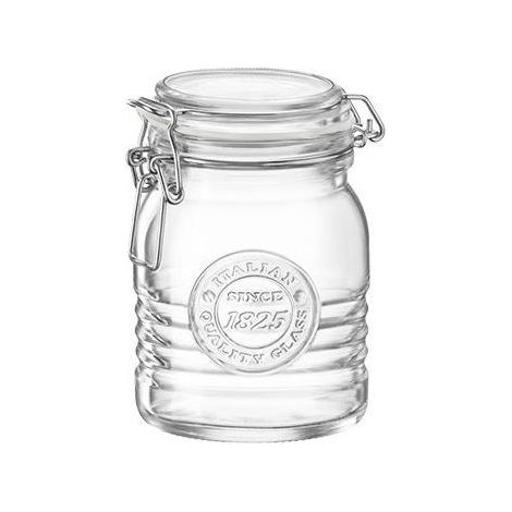 Bocal Officina 1825 0.5l Design Vintage Et Fermeture Hermétique - Bormioli