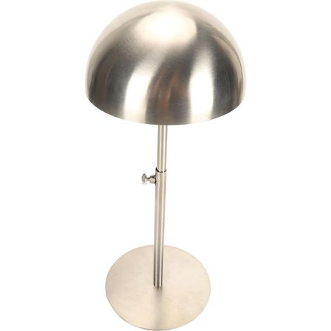 Présentoir à Chapeaux, Support à Chapeaux de Cowboy 15,7 Pouces en Acier Inoxydable, Hauteur Réglable pour Casquettes de Baseball, Casquettes à Visière et Chapeaux de Pêcheur (1/4)