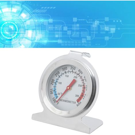 Thermomètre à aiguille en acier inoxydable résistant aux hautes températures, thermomètre à aiguille de type socle (1/5)