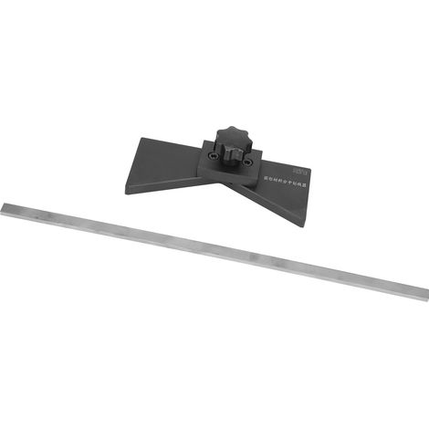 Outil de centrage circulaire pour le positionnement de pièces, traçage sur bande d'aluminium, jauge pour le travail du bois (1/5)