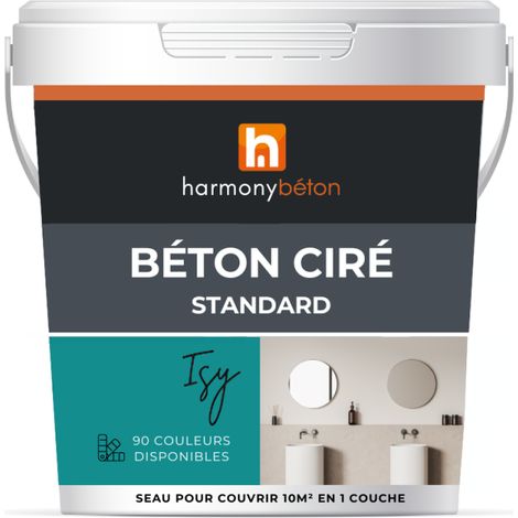 Béton ciré prêt à l'emploi standard - 10 kg 27.Ciment - Harmony Béton