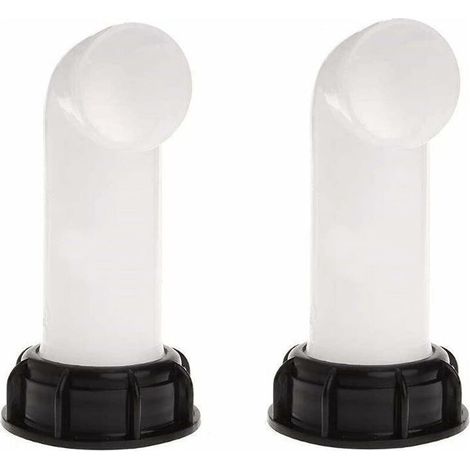 2-teiliges Tankadapter-Set: Tankventil, IBC-Ablaufadapter, geeignet für IBC-Tanks, Tonnageventile, landwirtschaftliche Bewässerung und Rohrleitungen, aus Kunststoff. (1/5)