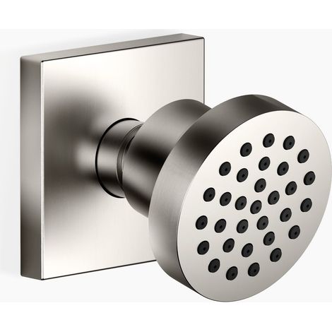 Douche latérale Dornbracht sans registre, rosace 60x60mm,
