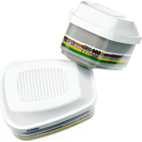 Filto de gas'ABEK2P3 (2 uds.) 3M 6099P02
