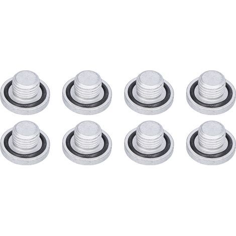Bouchons de vidange d'huile, filetage M14 avec rondelle d'étanchéité 0652 477 pour Opel Astra/Corsa/Meriva, 8 pièces (1/5)