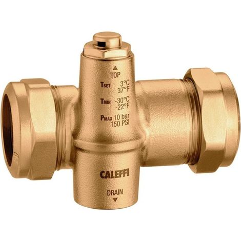 Soupape antigel compacte ISTOP PLUS Ø28 à capteur déporté - THERMADOR CA28P