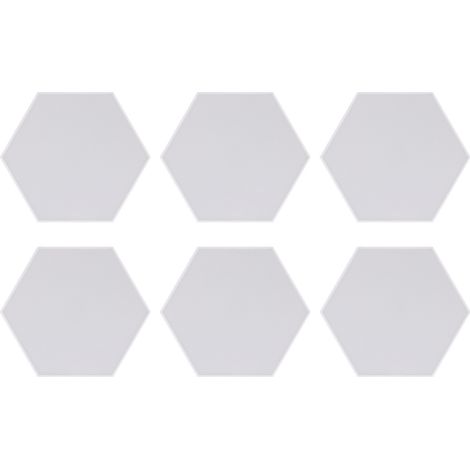 Lot de 10 lampes murales hexagonales à LED RGB multicolores, avec télécommande et commande tactile, alimentées par câble USB. (1/5)
