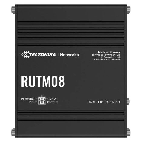 Router Industrial Teltonika Rutm08, 4x GbE (1/5)